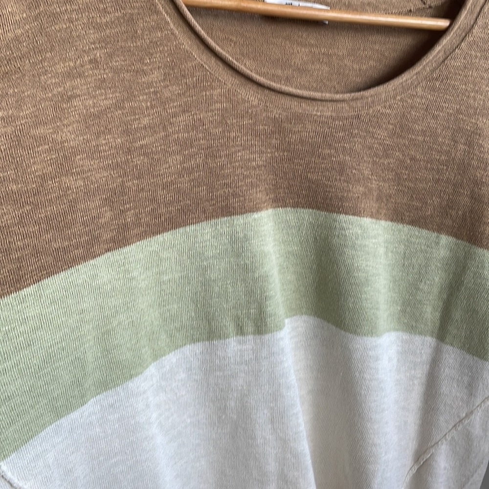 Madewell colorblock stripe sweater - Picture 5 of 8